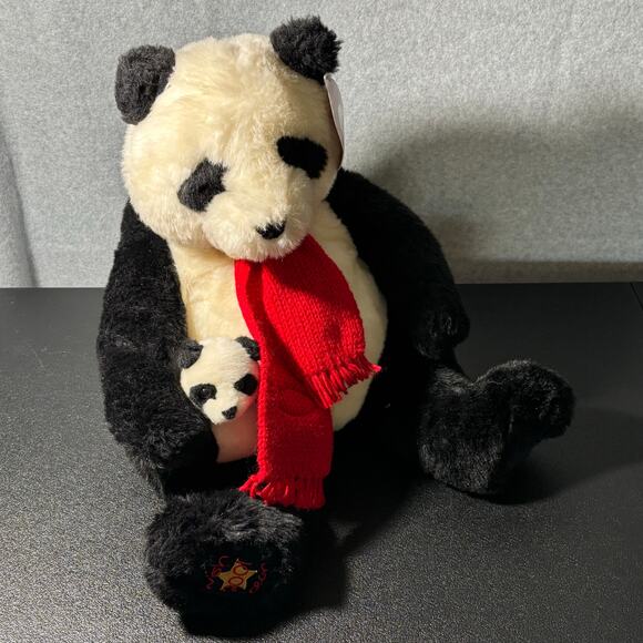 Gund Wish Bear with Cub Smithsonian Plushy Stuffed Animal National Zoological - Picture 2 of 8